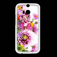 Coque HTC One M8 Bouquet de fleurs 5