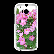 Coque HTC One M8 Fleurs Dipladénia