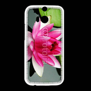 Coque HTC One M8 Fleur de nénuphar