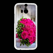 Coque HTC One M8 Bouquet de roses 5