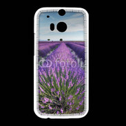 Coque HTC One M8 Champs de lavande 5