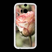 Coque HTC One M8 Belle rose 50