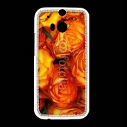 Coque HTC One M8 Rose Background 585
