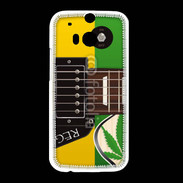 Coque HTC One M8 Guitare Reggae