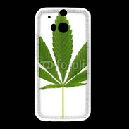 Coque HTC One M8 Feuille de cannabis
