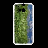 Coque HTC One M8 Champs de cannabis