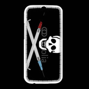 Coque HTC One M8 Tête de mort drogue