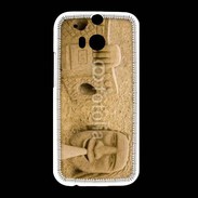 Coque HTC One M8 Rasta man plage