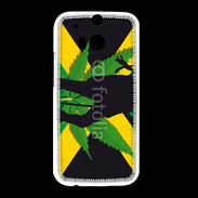 Coque HTC One M8 Rasta Reggae Musique 2