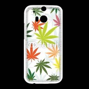 Coque HTC One M8 Marijuana leaves