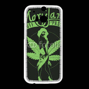 Coque HTC One M8 Vintage Mary jane