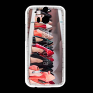 Coque HTC One M8 Dressing chaussures