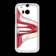 Coque HTC One M8 Escarpins rouges 3