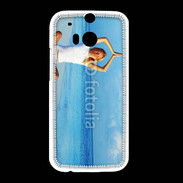 Coque HTC One M8 Yoga plage