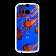 Coque HTC One M8 Bal de méduses
