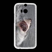 Coque HTC One M8 Attaque de requin blanc