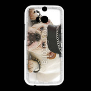 Coque HTC One M8 Bulldog village people