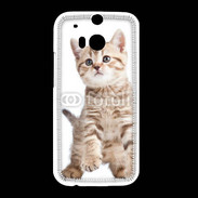 Coque HTC One M8 Adorable chaton 7