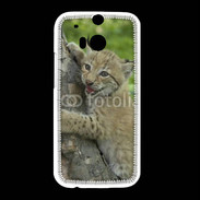 Coque HTC One M8 Bébé Lynx