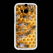 Coque HTC One M8 Abeilles dans une ruche