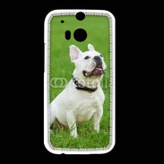 Coque HTC One M8 Bulldog français 500