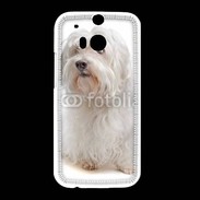 Coque HTC One M8 Bichon Maltais 600