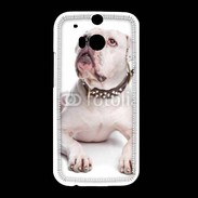 Coque HTC One M8 Bulldog Américain 600