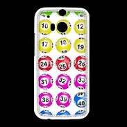 Coque HTC One M8 Boule de loto