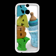 Coque HTC One M8 Biberon bébé