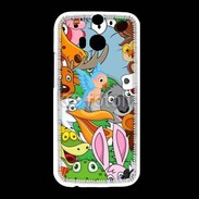 Coque HTC One M8 Animaux cartoon