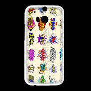 Coque HTC One M8 Cartoon explosion en folie