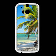 Coque HTC One M8 Plage tropicale 5