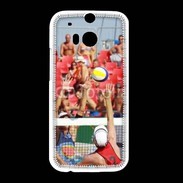 Coque HTC One M8 Beach volley 3