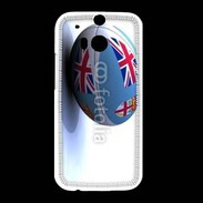 Coque HTC One M8 Ballon de rugby Fidji