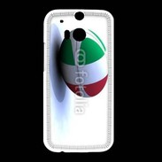 Coque HTC One M8 Ballon de rugby Italie