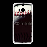 Coque HTC One M8 Balle de Baseball 5