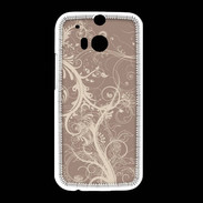 Coque HTC One M8 motif fleuri 4
