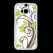Coque HTC One M8 motif floral 1