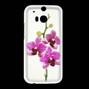 Coque HTC One M8 Branche orchidée PR