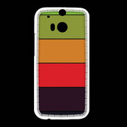 Coque HTC One M8 couleurs 