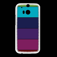 Coque HTC One M8 couleurs 2