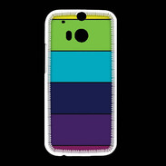 Coque HTC One M8 couleurs 3