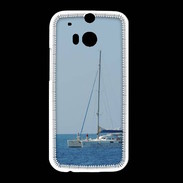 Coque HTC One M8 Coque Catamaran mer des Caraibes