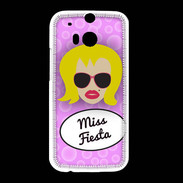 Coque HTC One M8 Miss Fiesta Blonde