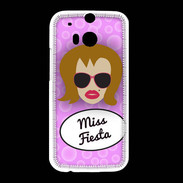 Coque HTC One M8 Miss Fiesta Rousse