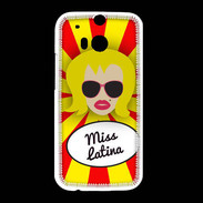 Coque HTC One M8 Miss Latina Blonde