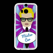Coque HTC One M8 Mister Car Blond