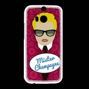 Coque HTC One M8 Mister Champagne Blond