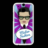 Coque HTC One M8 Mister Fashion Brun