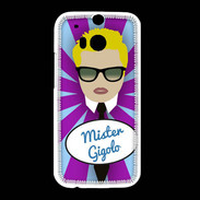 Coque HTC One M8 Mister Gigolo Blond